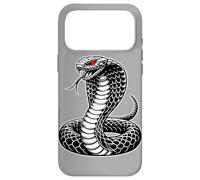 Carcasa para iPhone 17 Pro MAX King Cobra Snake x Snake Serpiente Cobra Blackwork