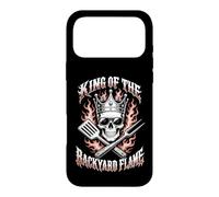 Carcasa para iPhone 17 Pro MAX King of The Backyard Flame se enorgullece de Asar a la Parrilla a la Parrilla con Humor