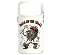 Carcasa para iPhone 17 Pro MAX King of The Coals Retro Cartoon BBQ Kettle Grill Grill