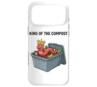 Carcasa para iPhone 17 Pro MAX King of The Compost Cultivo de Gusanos Vermicultura Jardinería