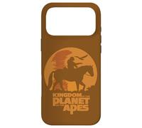 Carcasa para iPhone 17 Pro MAX Kingdom of The Planet of The Apes Logo and Noa with Eagle