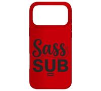Carcasa para iPhone 17 Pro MAX Kinky BDSM SASS Sub Divertido Sumisa Juego de rol
