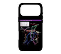 Carcasa para iPhone 17 Pro MAX Kioto Japón Metro Train Railway - Souvenir Ruta Mapa