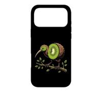 Carcasa para iPhone 17 Pro MAX Kiwi Pájaro Rama Fruta Naturaleza Selva