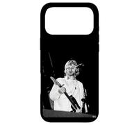 Carcasa para iPhone 17 Pro MAX Kurt Cobain Nirvana en Vivo en la Lectura del incesticiidio 1992