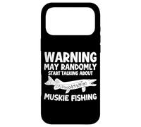 Carcasa para iPhone 17 Pro MAX La Advertencia Puede Comenzar a Hablar al Azar sobre la Pesca de Muskie