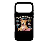 Carcasa para iPhone 17 Pro MAX La anatomía de un Pitbull Funny Pitbulls Pitbull Dog Biology