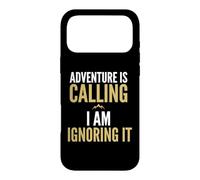 Carcasa para iPhone 17 Pro MAX La Aventura está Llamando Lo Estoy ignorando Introvertido Hiker