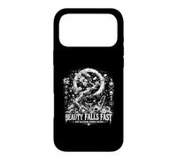 Carcasa para iPhone 17 Pro MAX La Belleza Cae rápido El Blgssom Conoce a la Muerte Samurai