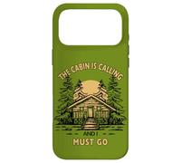Carcasa para iPhone 17 Pro MAX La cabaña se Llama Camper Outdoor Camping Adventure Nature