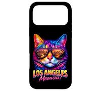 Carcasa para iPhone 17 Pro MAX LA Cat | Moda Cool Hip Fun Los Ángeles Gafas De Sol Amante