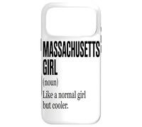Carcasa para iPhone 17 Pro MAX La Chica De Massachusetts Es como Una Chica Normal Pero con