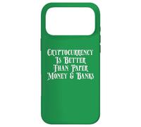 Carcasa para iPhone 17 Pro MAX La criptomoneda es Mejor Que el Papel Fiat Bank Money Crypto