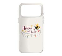 Carcasa para iPhone 17 Pro MAX La curación no es una Abeja Lineal Salud Mental Crecimiento Arte de autocuidado