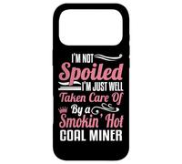 Carcasa para iPhone 17 Pro MAX La Esposa de un minero de carbón, Miner Mining: no Estoy malcriado