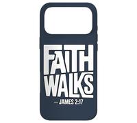 Carcasa para iPhone 17 Pro MAX La fe Camina a Santiago 2:17