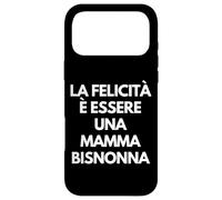 Carcasa para iPhone 17 Pro MAX La felicità è Essere una Mamma bisnonna Italian Grandma Gift