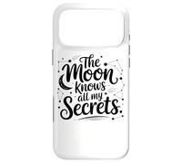 Carcasa para iPhone 17 Pro MAX La Luna Sabe Todos mis Secretos Vibes celestiales