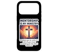 Carcasa para iPhone 17 Pro MAX La mentoría Cristiana es mi Ministerio como Mentor de Jesús