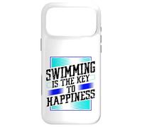Carcasa para iPhone 17 Pro MAX La natación es la Clave de la Felicidad Swim Team Nadador