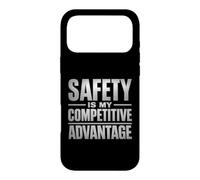 Carcasa para iPhone 17 Pro MAX La Seguridad es mi Ventaja competitiva | Regalo de Seguridad en el Lugar de Trabajo