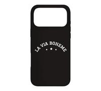 Carcasa para iPhone 17 Pro MAX La Vie Boheme La Vida Bohemia Frase Francesa Artista Teatro