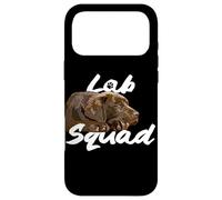 Carcasa para iPhone 17 Pro MAX Labrador Retriever de Chocolate, Perro de Laboratorio, marrón, Amante de los Perros de Laboratorio