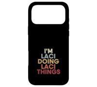 Carcasa para iPhone 17 Pro MAX Laci Name Laci Personalized Name First Given