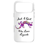 Carcasa para iPhone 17 Pro MAX Lagartija Just A Girl Who Loves Lizards Outfit Lizard Lover