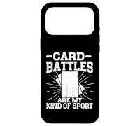 Carcasa para iPhone 17 Pro MAX Las batallas de Cartas Son mi Tipo de Cartas coleccionables Deportivas