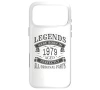 Carcasa para iPhone 17 Pro MAX Las Leyendas Nacieron en 1979 envejecidas Perfectamente Todas Las Partes Originales