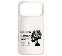 Carcasa para iPhone 17 Pro MAX Las Mujeres sanadas no discuten el empoderamiento del Bienestar Emocional