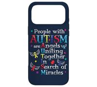 Carcasa para iPhone 17 Pro MAX Las Personas con Autismo Son ángeles Puzzle Aceptar Conciencia sobre el Autismo