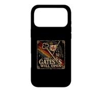 Carcasa para iPhone 17 Pro MAX Las Puertas Abrirán Isaías 45 2 Fe Cristiana