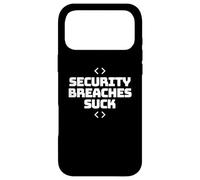 Carcasa para iPhone 17 Pro MAX Las violaciones de Seguridad apestan - Hackers de Seguridad del Programador INFOSEC