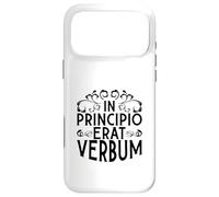 Carcasa para iPhone 17 Pro MAX Latín - In Principio erat verbum