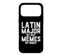 Carcasa para iPhone 17 Pro MAX Latin Major by Day Memes De Noche Estudios Clásicos Estudiantes
