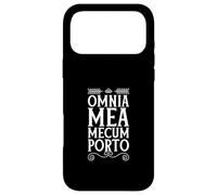 Carcasa para iPhone 17 Pro MAX Latín - Omnia MEA mecum Porto
