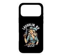 Carcasa para iPhone 17 Pro MAX Laughlin Nevada USA Cowgirl con diseño de Pistola Estilo Occidental
