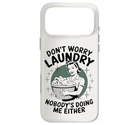 Carcasa para iPhone 17 Pro MAX Lavandería No te Preocupes Lavandería Nadie me Hace ni Retro