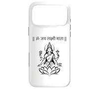 Carcasa para iPhone 17 Pro MAX Laxmi Mata, Diwali Goddess Om Jai Lakshmi Mata Sanskrit Puja