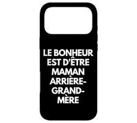 Carcasa para iPhone 17 Pro MAX Le Bonheur EST d'être Maman, Grand-mère et arrière-Grand-mè