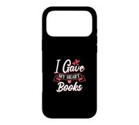 Carcasa para iPhone 17 Pro MAX Le di mi corazón a los Libros, Amante de los Libros, Book Worm