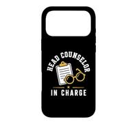 Carcasa para iPhone 17 Pro MAX Leadership Funny Camp Quote Head Counselor In Charge