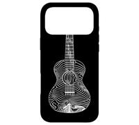Carcasa para iPhone 17 Pro MAX Lecciones de música Ukulele Line Art
