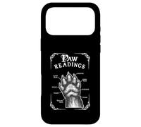 Carcasa para iPhone 17 Pro MAX Lectura de Patas Gato Quiromancia Vintage Esotérico