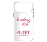 Carcasa para iPhone 17 Pro MAX Leer es mi Lector de Gusanos de Biblioteca para Amantes de los Libros Deportivos