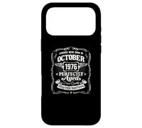 Carcasa para iPhone 17 Pro MAX Legends were Born In October 1976 Classic 50th Birthday