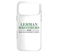 Carcasa para iPhone 17 Pro MAX Lehman Brothers 2008 Risk Management Dept