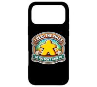 Carcasa para iPhone 17 Pro MAX Leí Las Reglas para Que no tengas Que divertirte en la Mesa